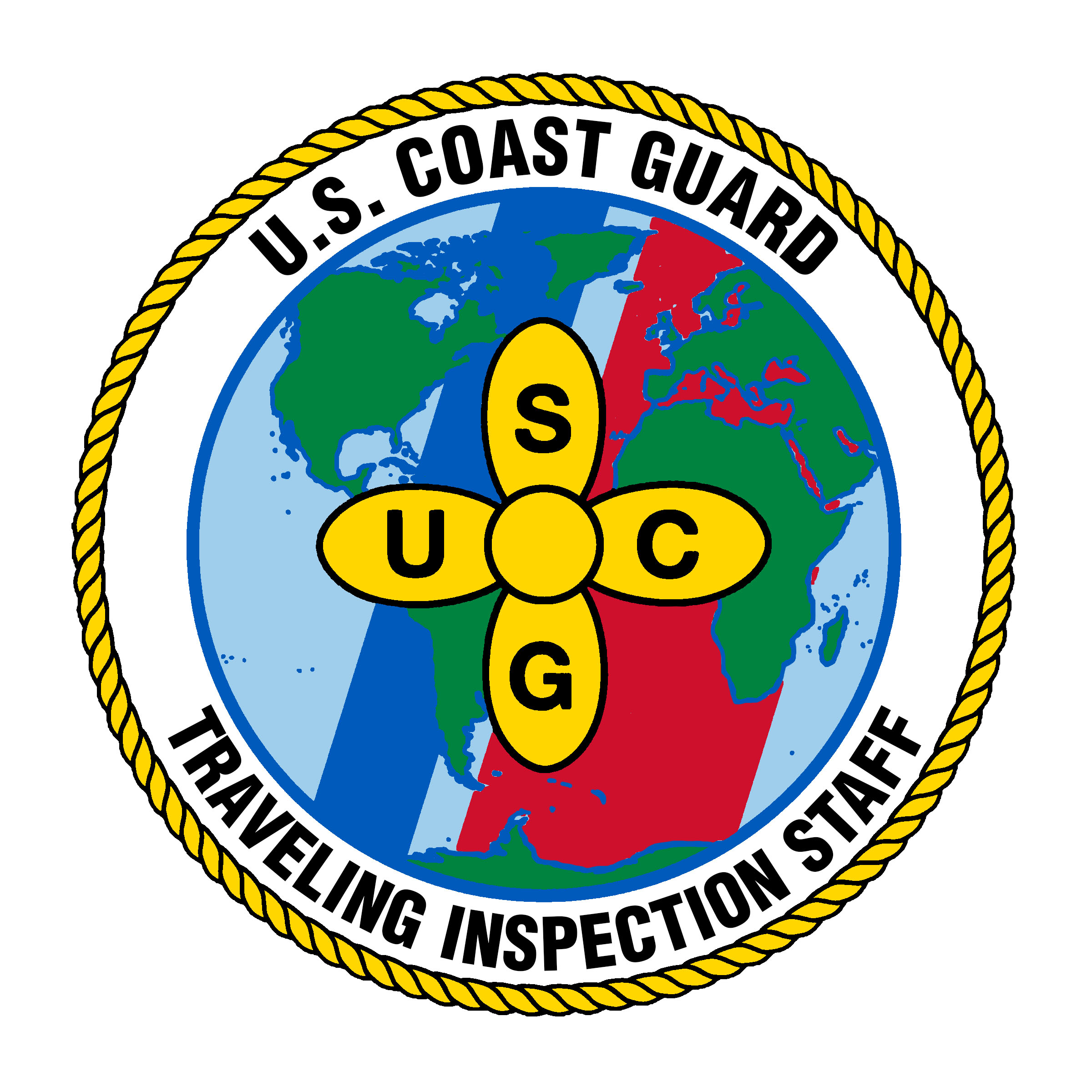 Traveling inspection staff logo